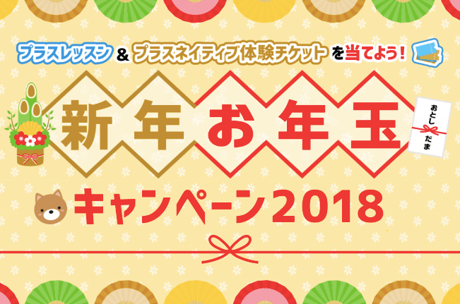 年お年玉キャンペーン2018の紹介画像